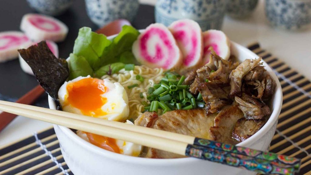 palillos y ramen