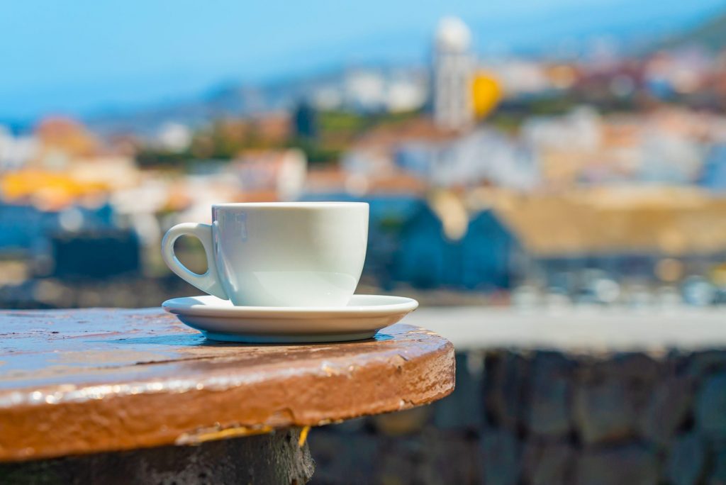 taza de café en italia