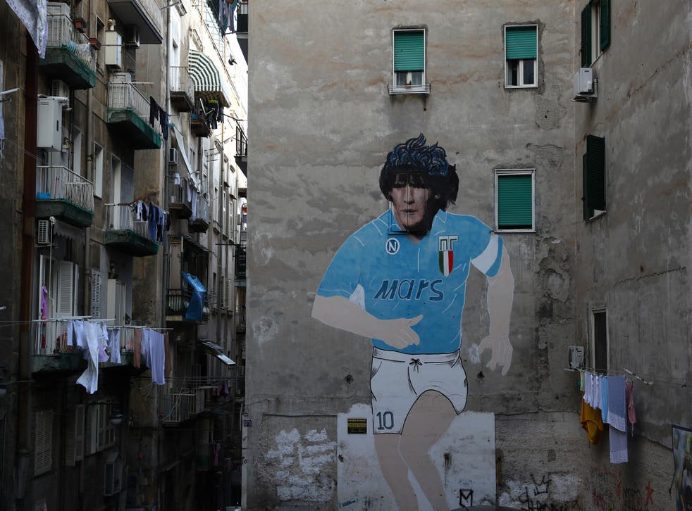 maradona Nápoles, Italia