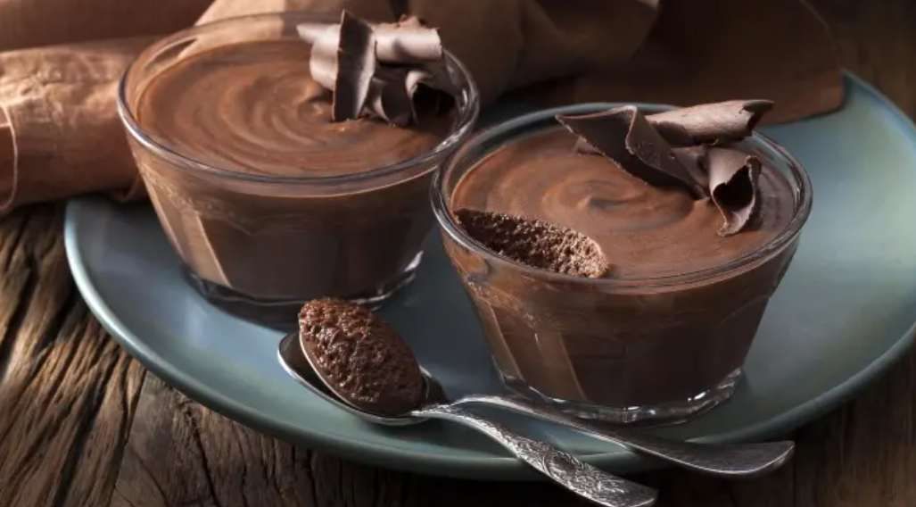 mousse de chocolate